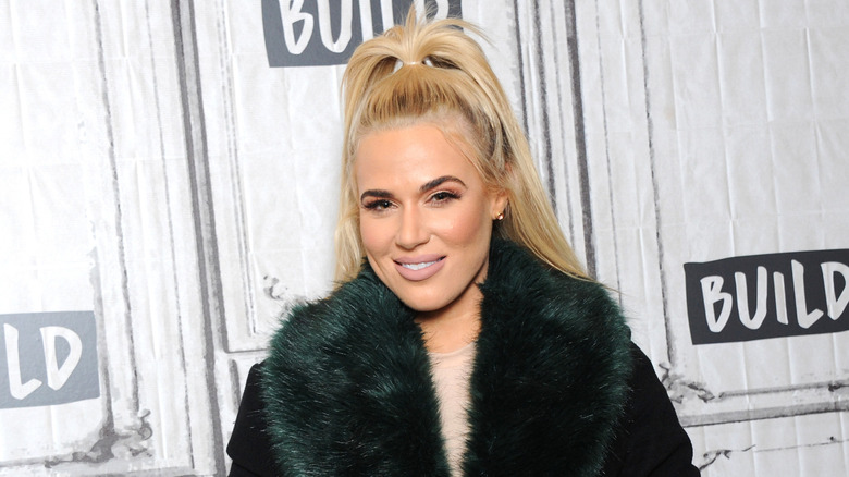 Professional wrestler of WWE, Lana visits Build Series to discuss 'Total Divas' at Build Studio on January 31, 2018 in New York City.
