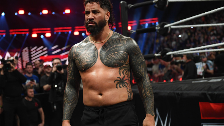 Jey Uso during "WWE Raw"
