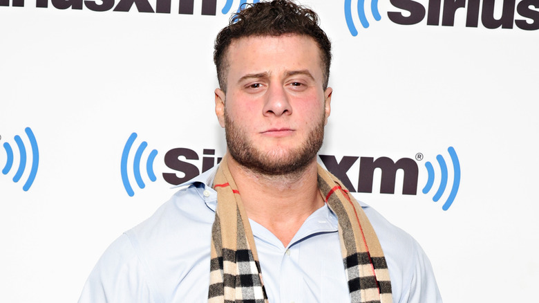 MJF attends Sirius XM event