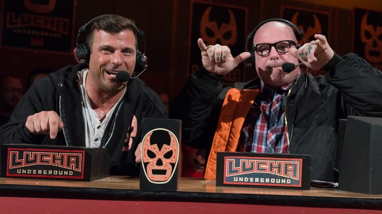 Matt Striker and Vampiro on Lucha Underground