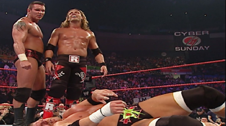 Rated RKO stand over Triple H