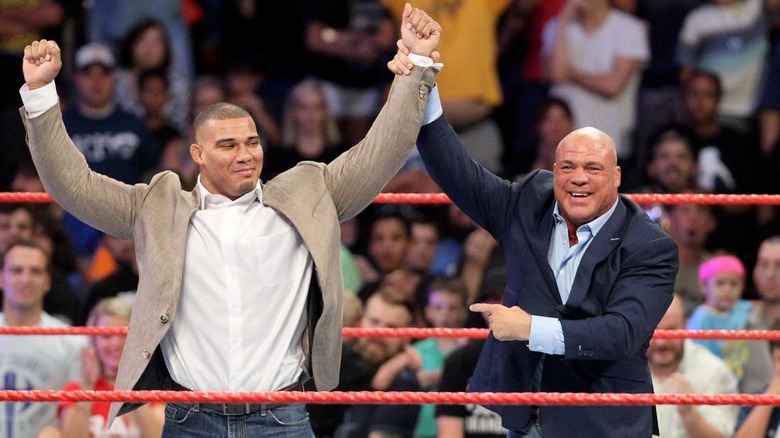 Kurt Angle welcomes Jason Jordan