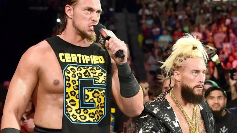 Big Cass and Enzo Amore on "Raw"