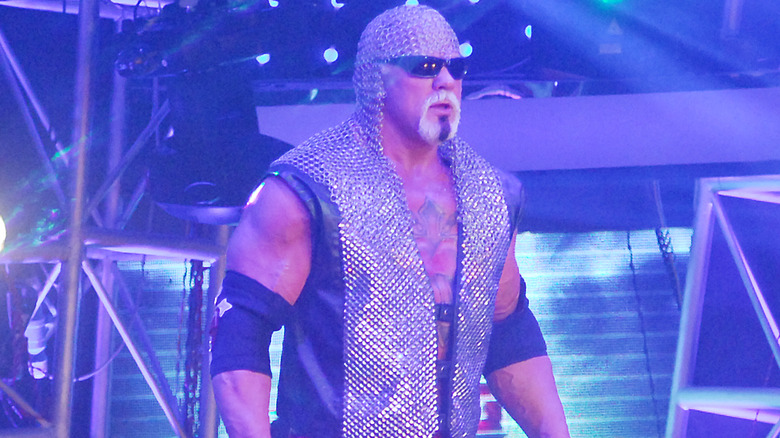 Scott Steiner makes his entrance