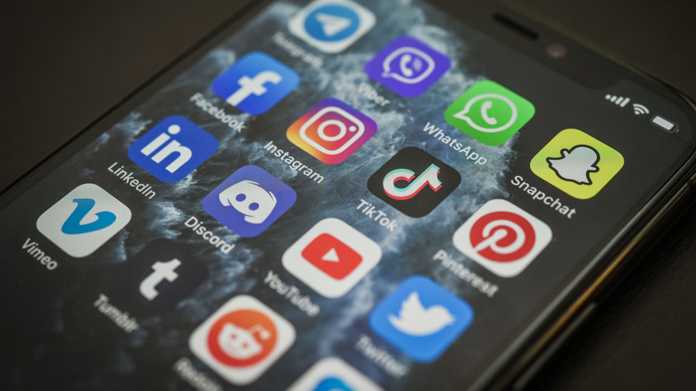 Social media apps
