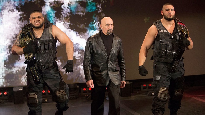 The Authors of Pain and Paul Ellering make their entrance