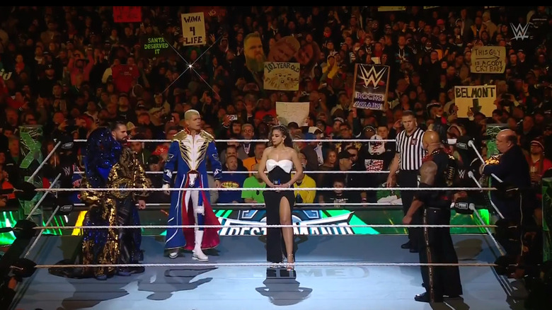 The four men in the ring