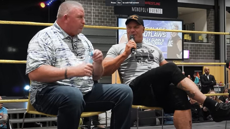 New Age Outlaws in a ring