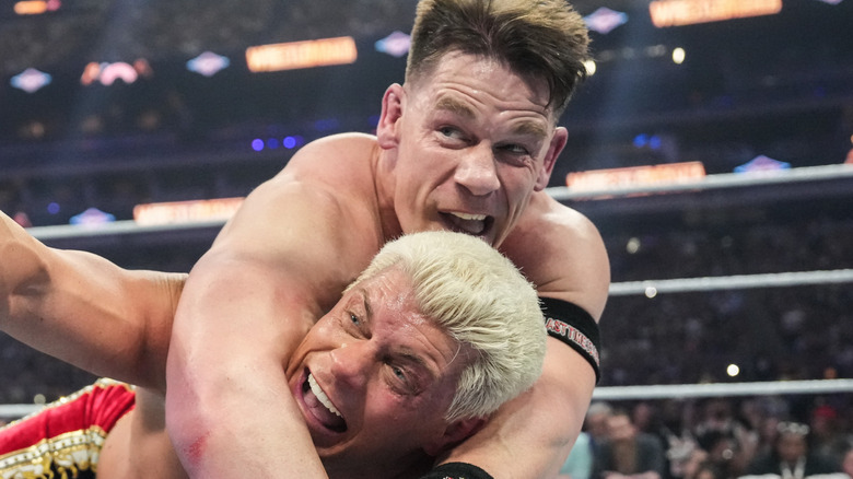 John Cena puts Cody Rhodes in the STFU