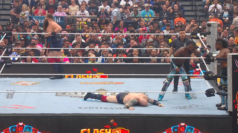 The four men in the ring