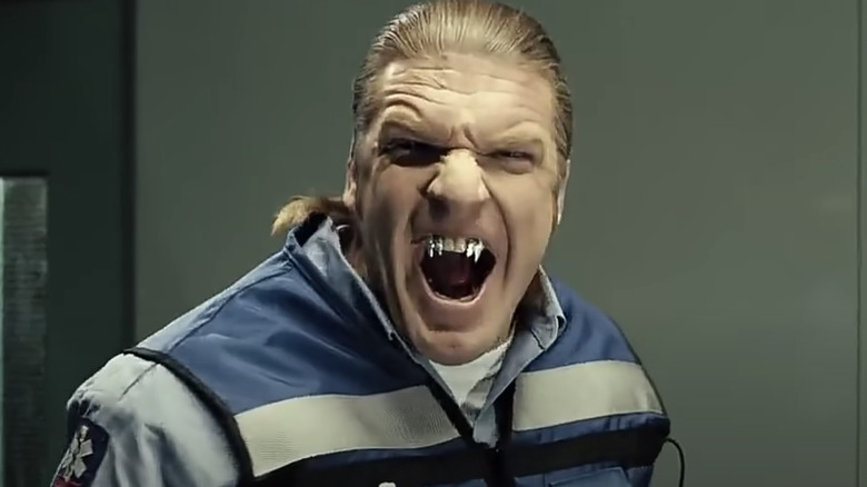 HHH in Blade bares fangs