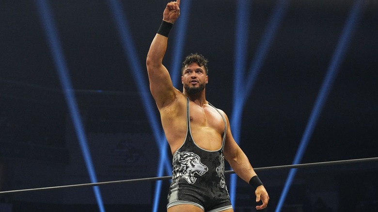 Wardlow in the ring