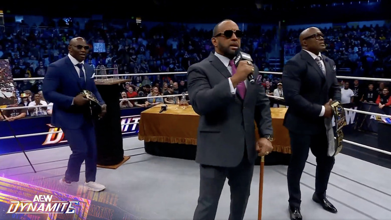 The Hurt Syndicate in the ring